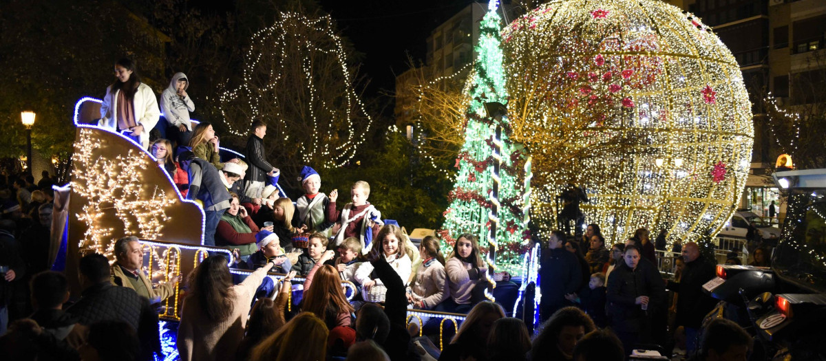 Celebración de la Cabalgata de Reyes Magos en Puente Genil