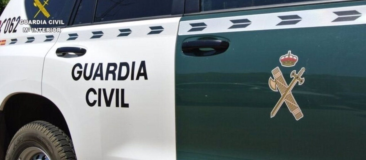 Vehículo de la Guardia Civil