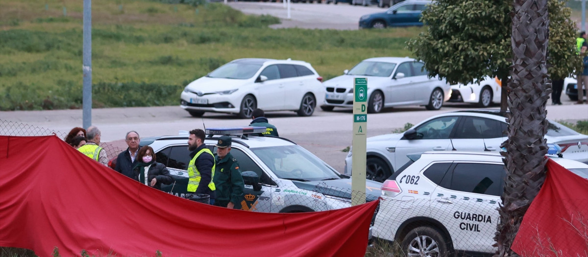 Imágenes de la escena del crimen en Gerena