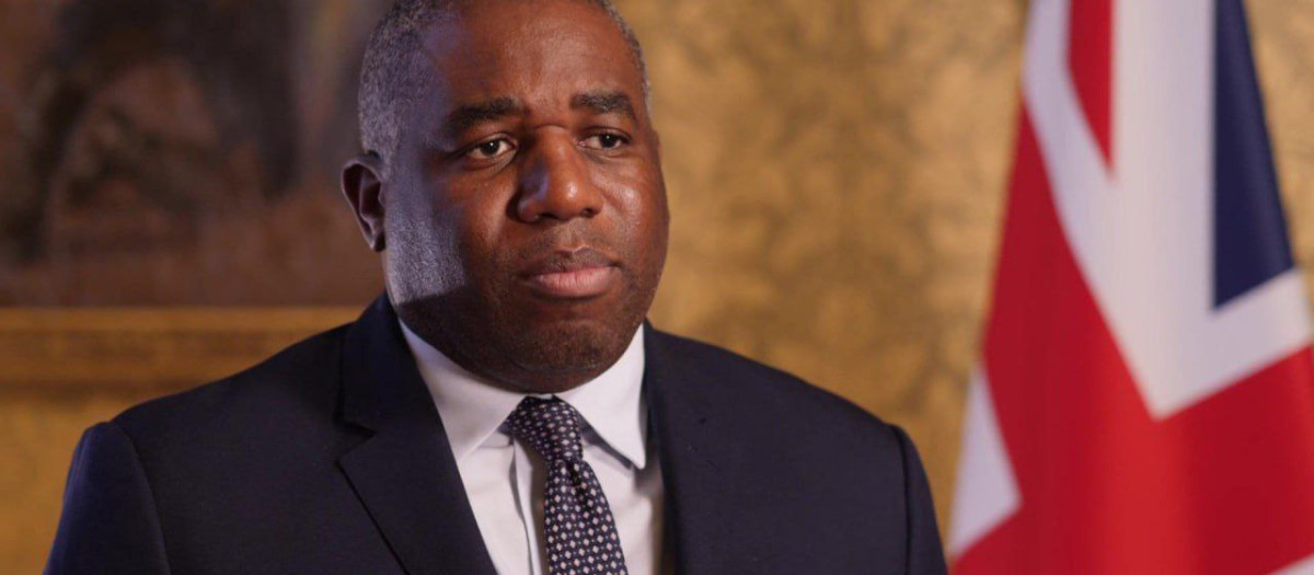 David Lammy, ministro británico de Relaciones Exteriores