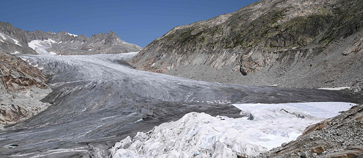 Glaciar en Austria