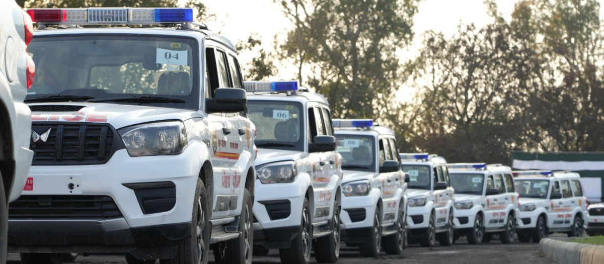 Coches de policía de Pakistán