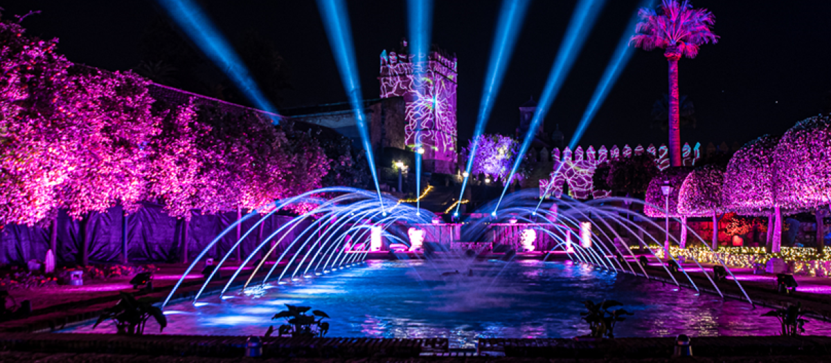 Espectáculo nocturno del Alcázar de Córdoba