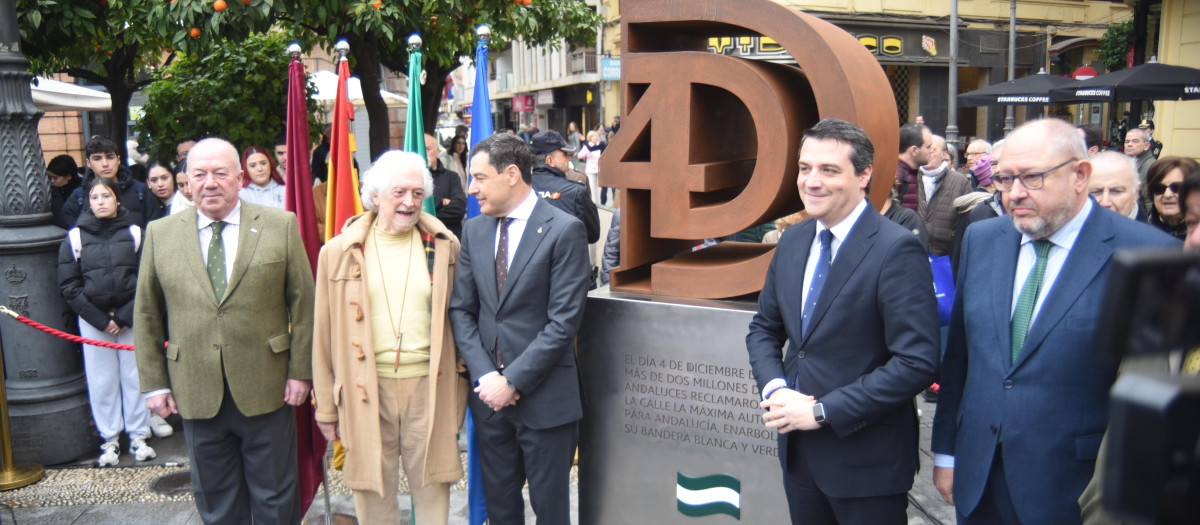 Javier Delmás, Alejandro Rojas-Marcos, Juanma Moreno, José María Bellido y Manuel Torralbo