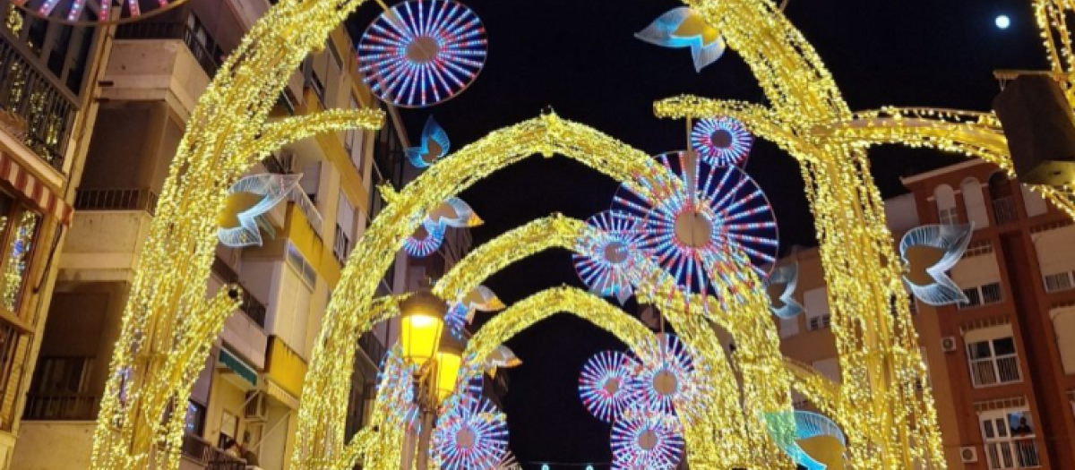 Alumbrado navideño de Puente Genil 2024