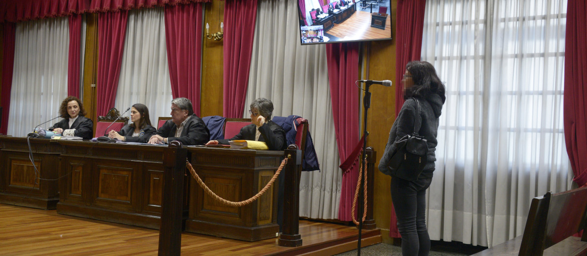 JUICIO AUDIENCIA PROVINCIAL DE INCENDIARIA DE VERÍN DE 2022. Ourense 13/01/2024. foto Rosa Veiga