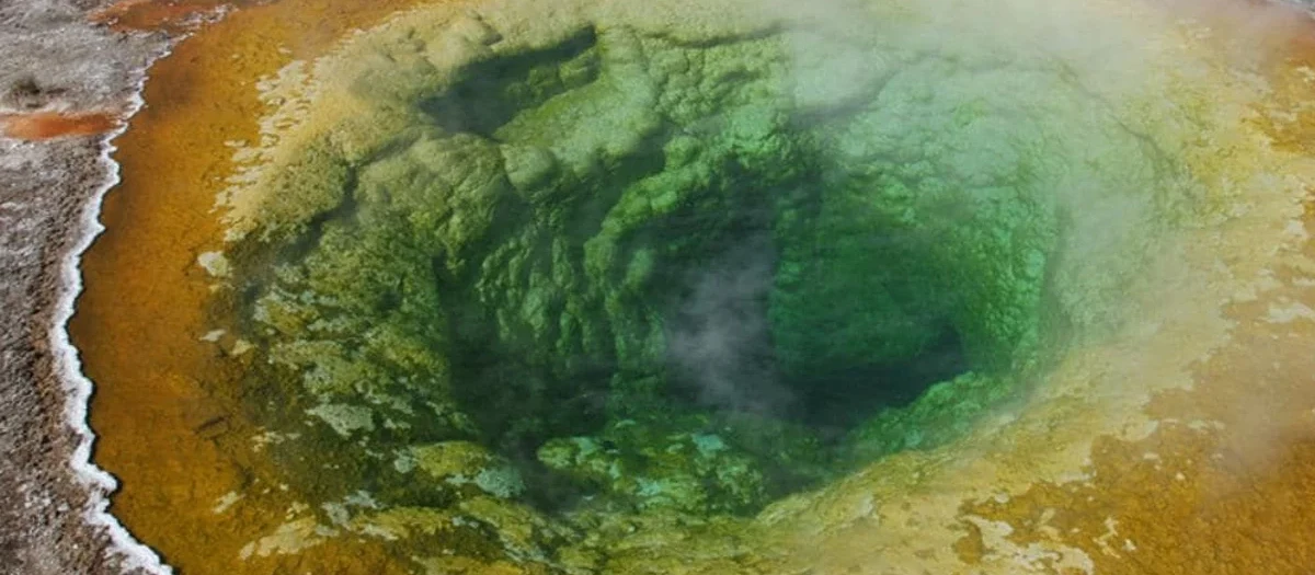 Morning Glory Pool, en el parque Yellowstone