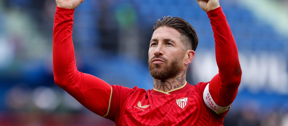 Sergio Ramos, la pasada temporada con el Sevilla