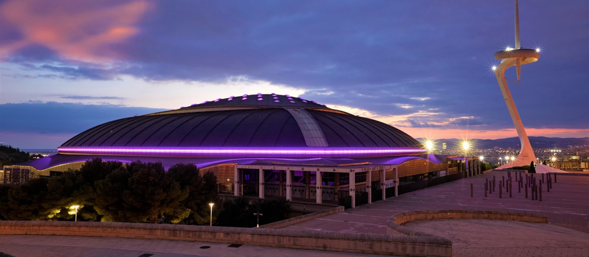 (Foto de ARCHIVO)
El Palau Sant Jordi ha estrenado este martes un nuevo sistema de iluminación exterior

AYUNTAMIENTO DE BARCELONA
08/3/2022