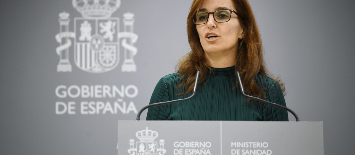 Mónica García, ministra de Sanidad