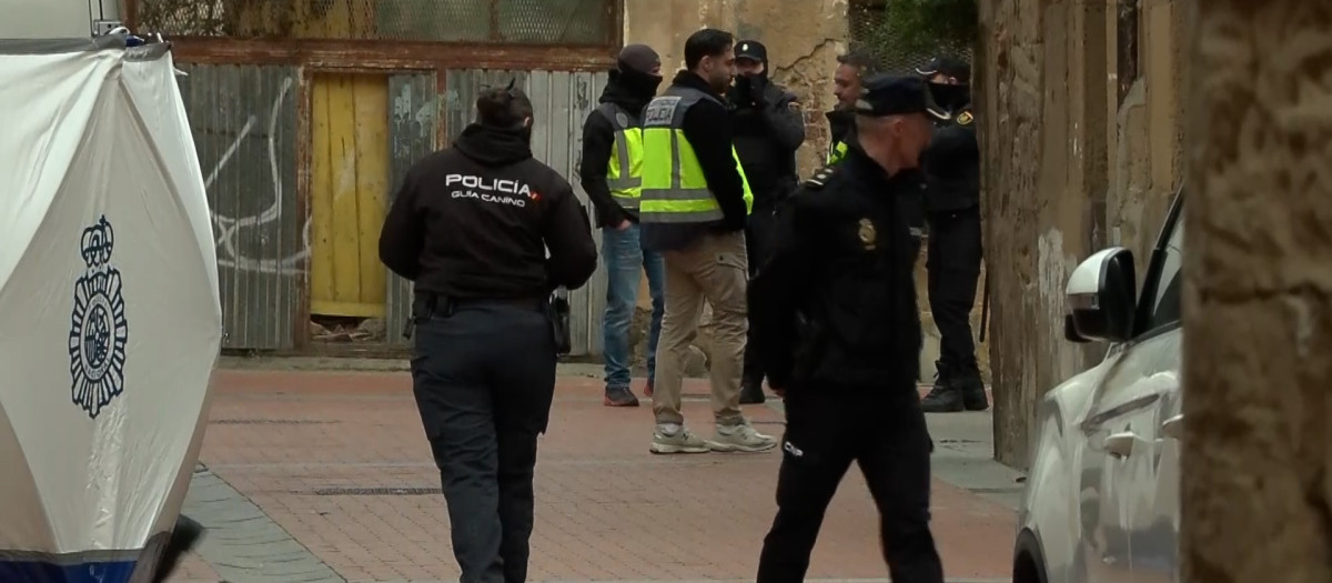 Buscan en una iglesia evangélica de Miranda de Ebro el cuerpo de una mujer desaparecida hace 20 años