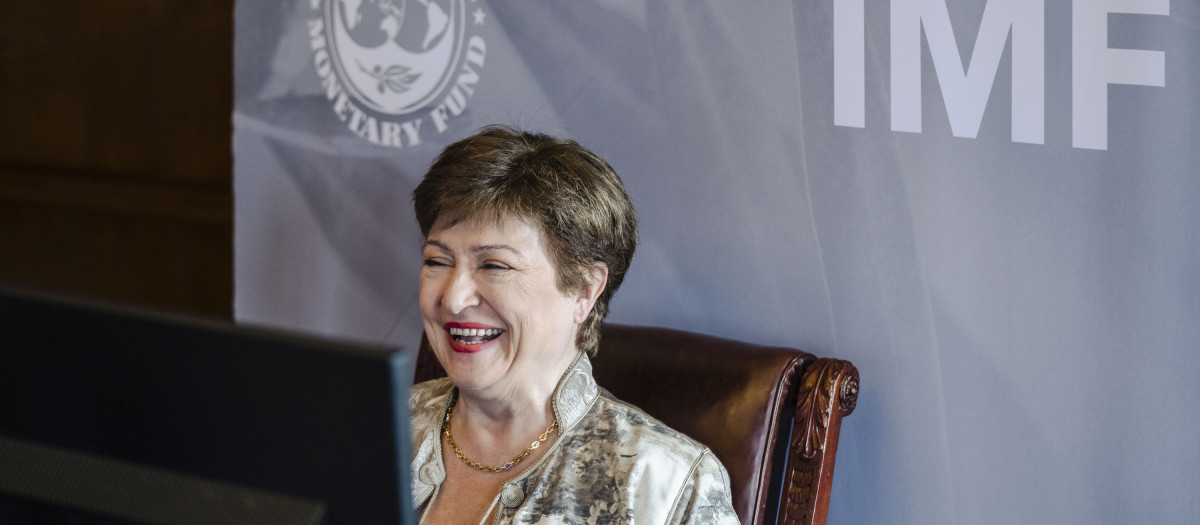 La directora gerente del FMI, Kristalina Georgieva.