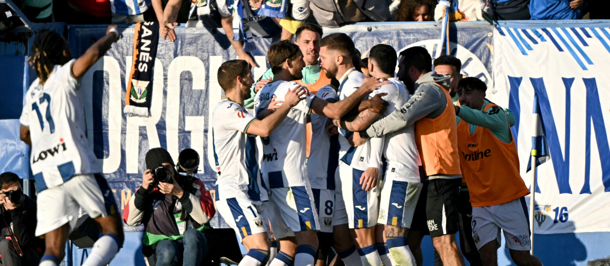 El Leganés sorprendió al Atlético de Madrid en Butarque