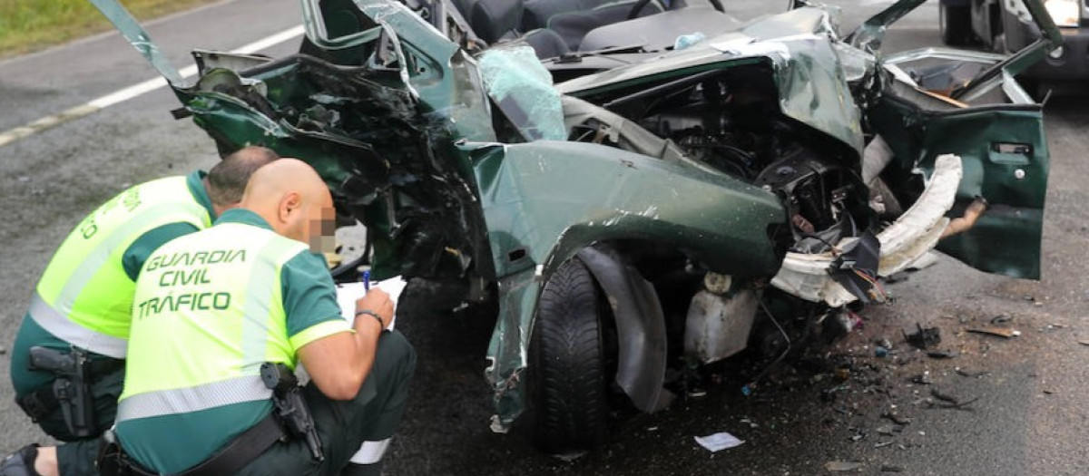 La Guardia Civil lleva a cabo una investigación de los hechos tras los accidentes