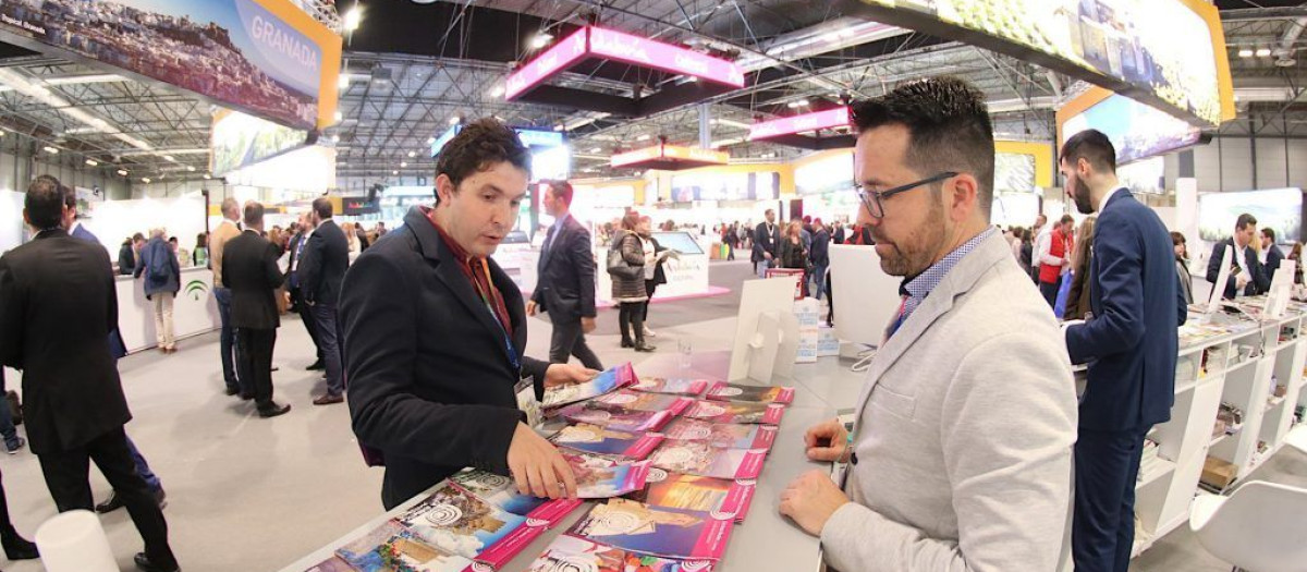 Stand de Fitur, en una imagen de archivo