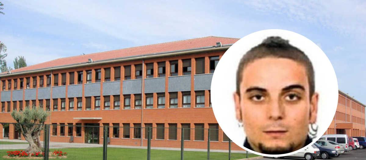 Montaje del IES Valle del Ebro de Tudela y José Javier Osés Carrasco