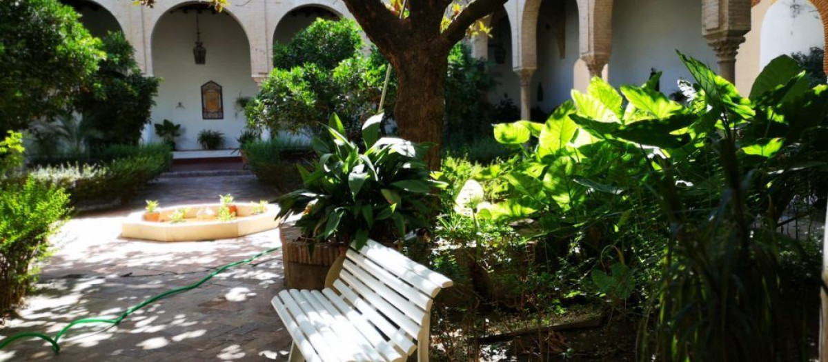 Patio del convento de Capuchinas