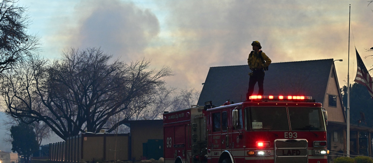 El nuevo incendio en Los Ángeles