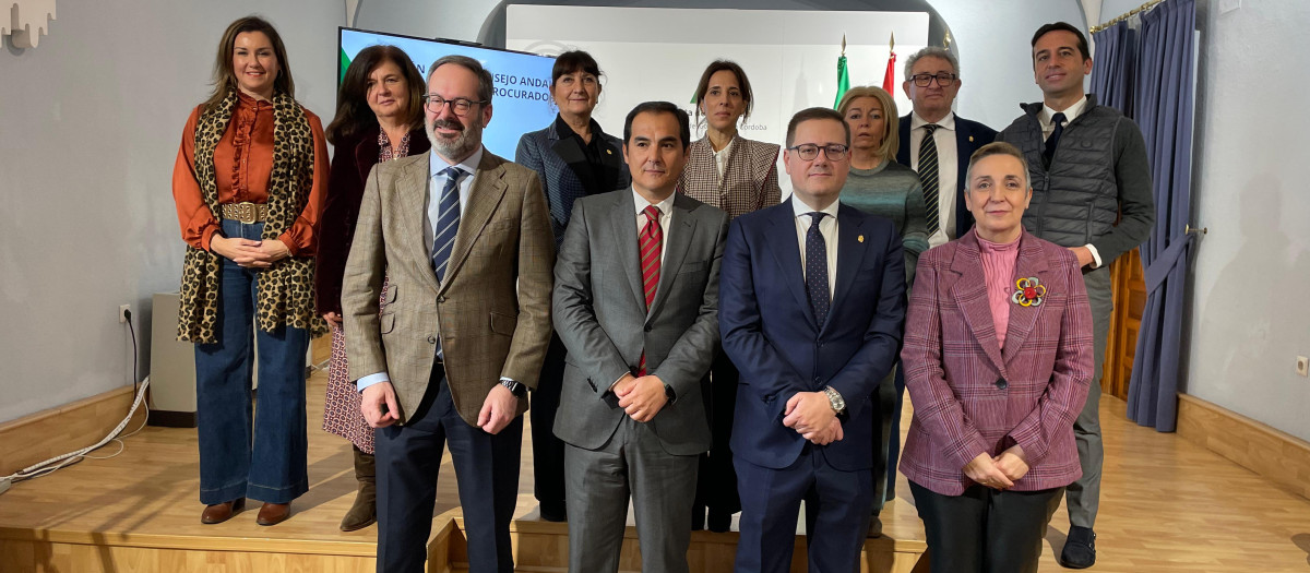 Reunión del Consejo Andaluz de Procuradores