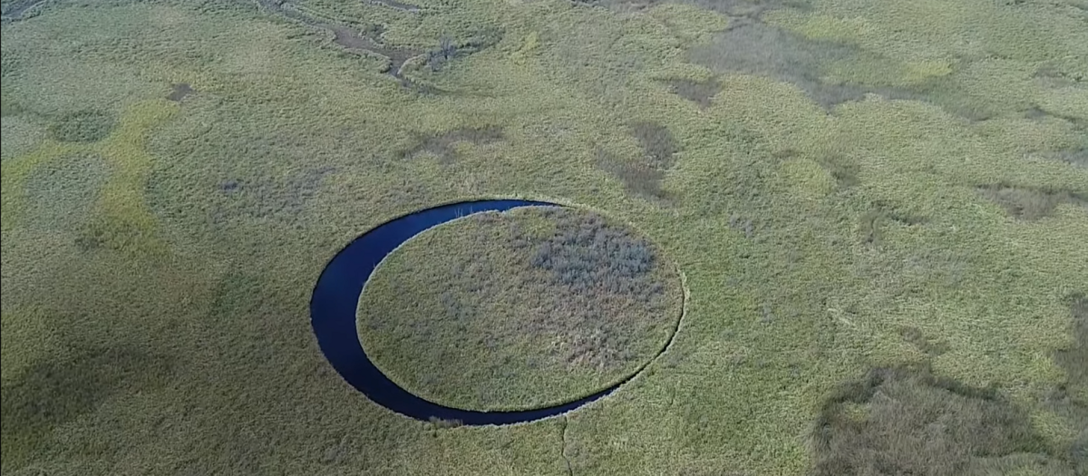 Isla flotante nombrada 'El Ojo'