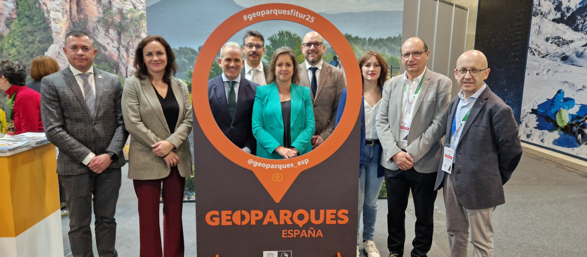 Presentación de los Geoparques de Andalucía en Fitur