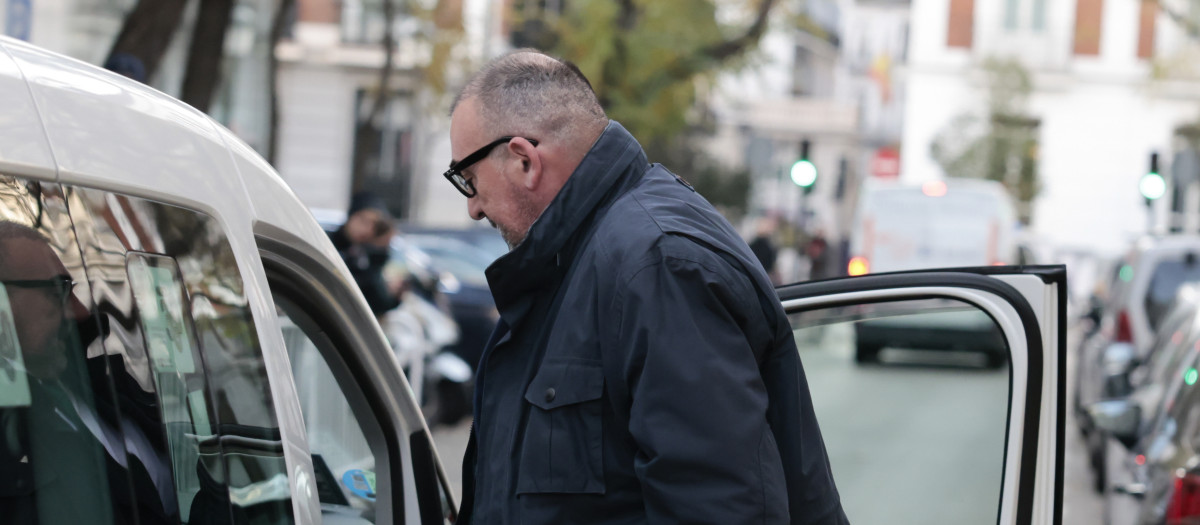Koldo García, en Madrid