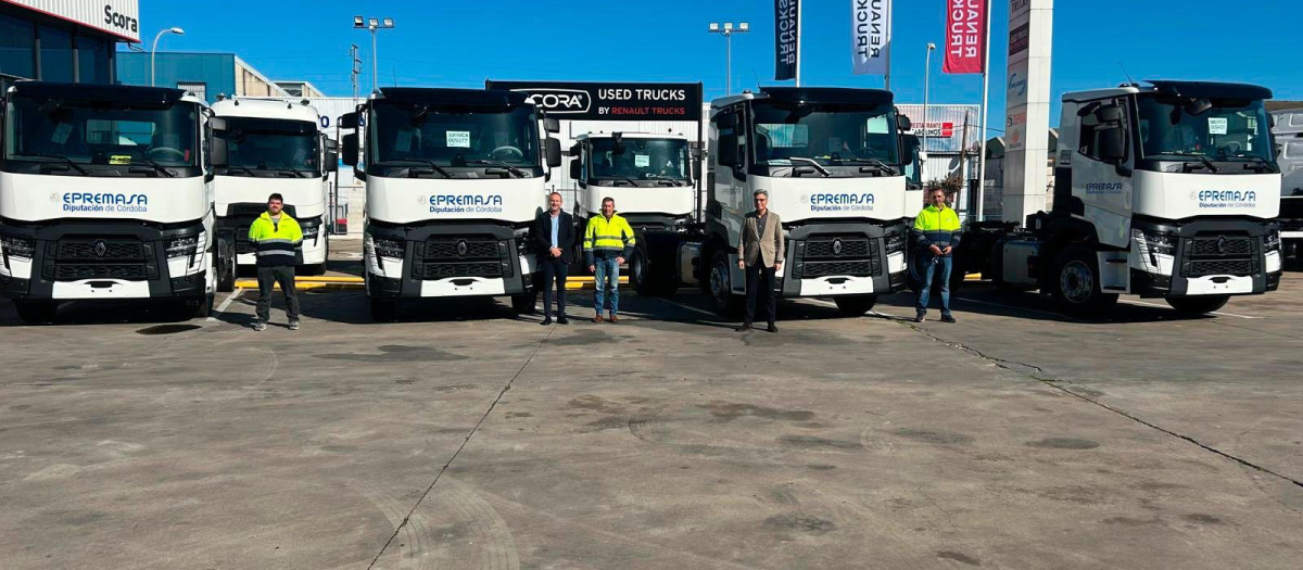 Cabezas tractoras que prestarán servicio en Epremasa