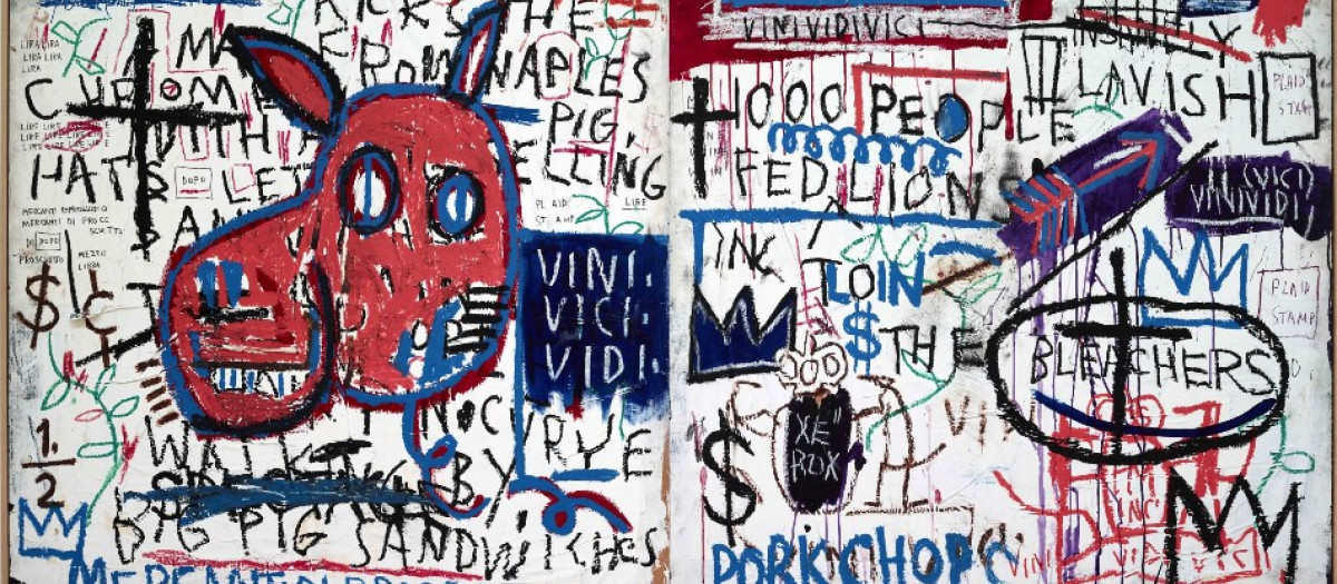 El hombre de Nápoles de Basquiat