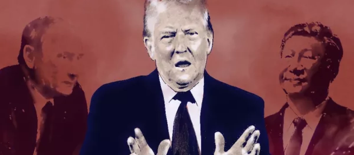 Vladimir Putin, Donald Trump y Xi Jinping