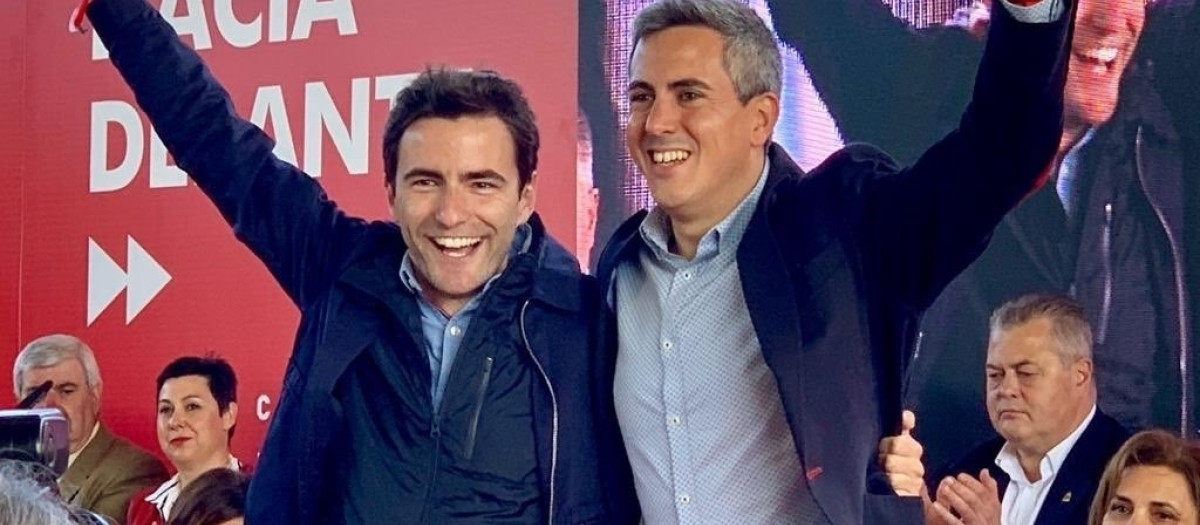 Los candidatos Pablo Zuloaga y Pedro Casares
PSOE
04/5/2019