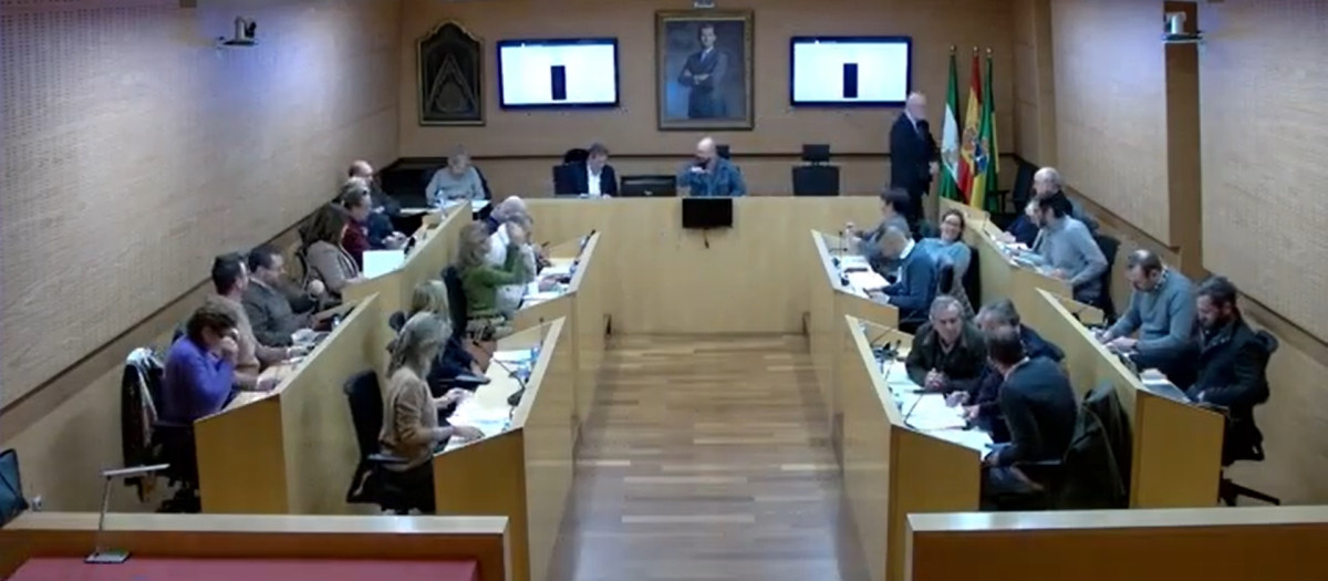 Un momento del Pleno del Puerto de Santa María