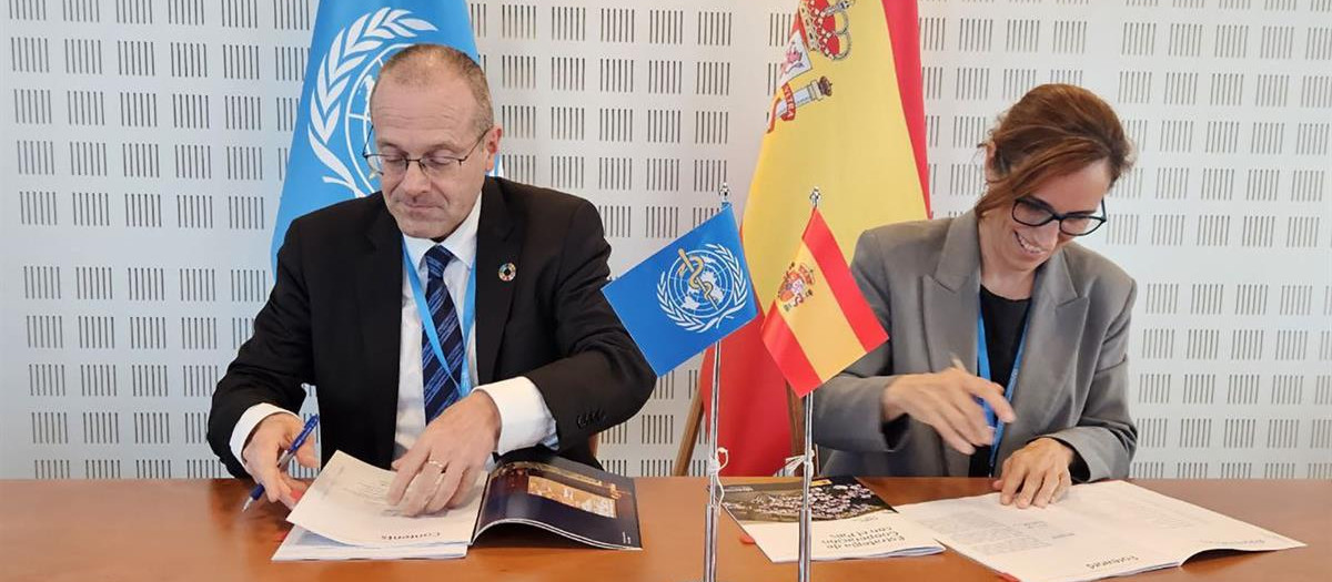 Mónica García en su incorporación como representante en el Comité Ejecutivo de la OMS
