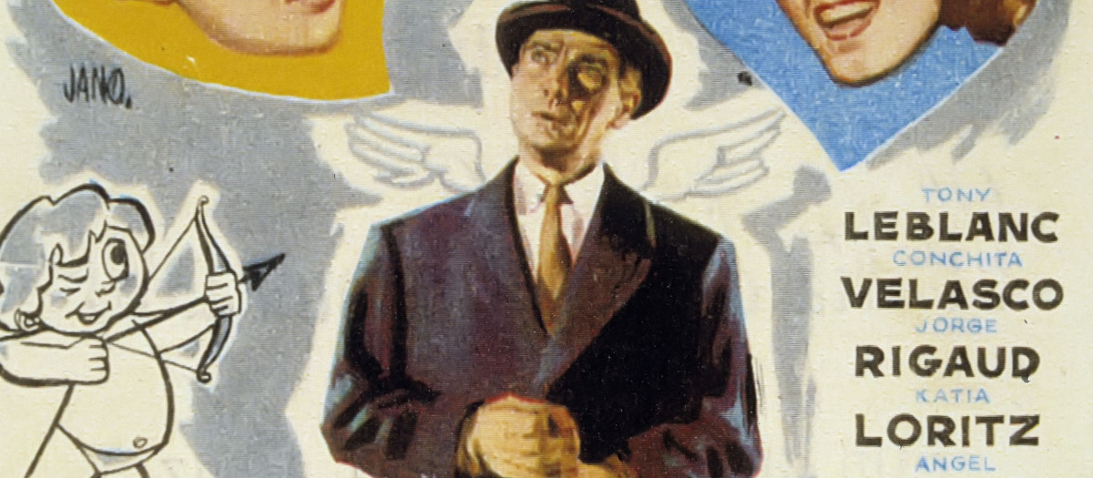 Fragmento del cartel de 'El día de los enamorados', de Fernando Palacios