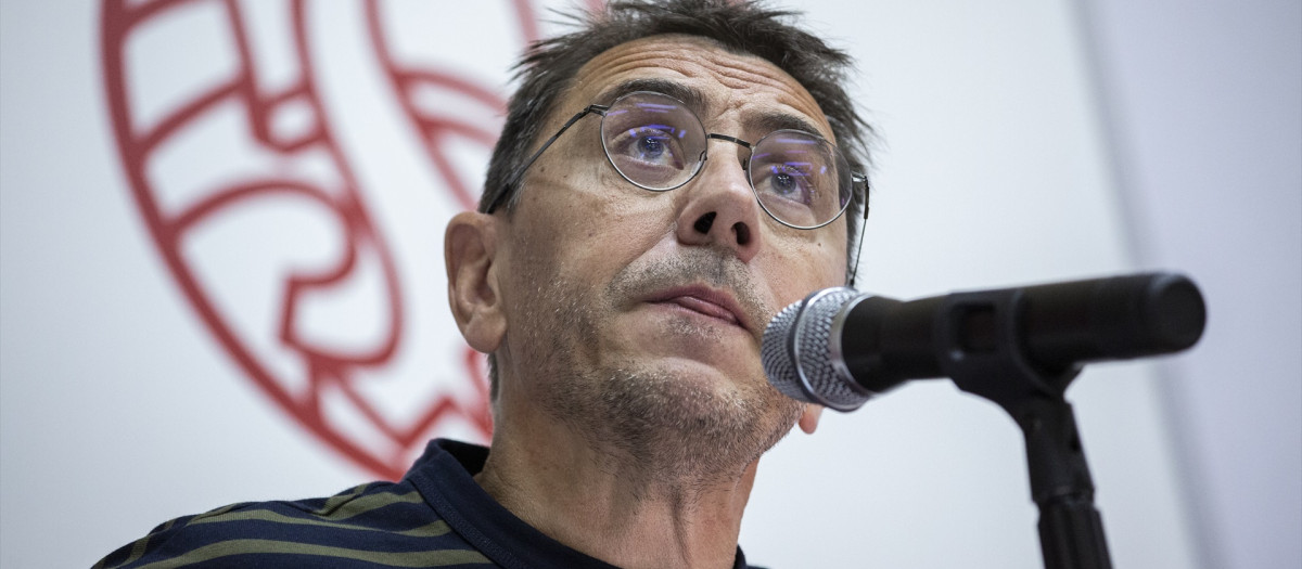 El cofundador de Podemos, Juan Carlos Monedero