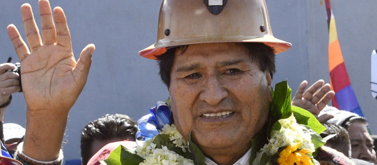 Evo Morales, expresidente de Bolivia