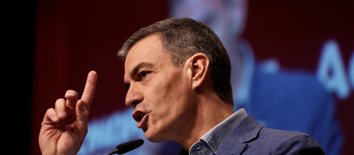 El presidente del Gobierno, Pedro Sánchez