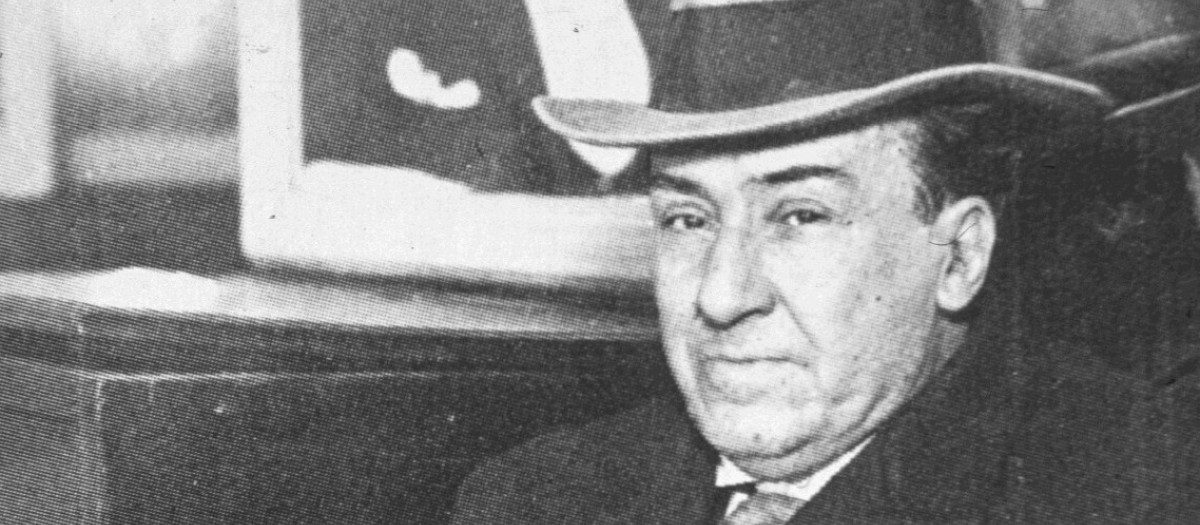 Histórica fotografía de Antonio Machado