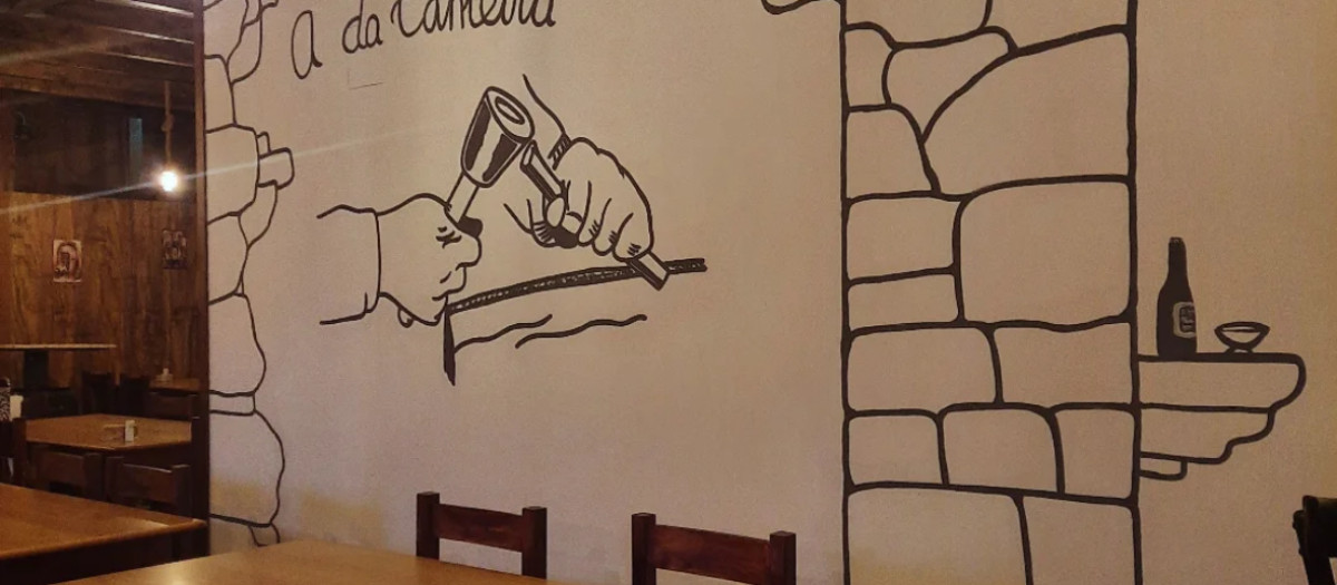 Uno de los rincones del furancho más viral