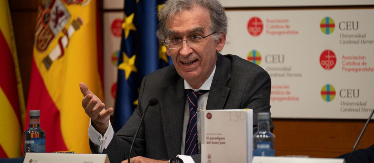 El magistrado Ignacio Sacho Gargallo