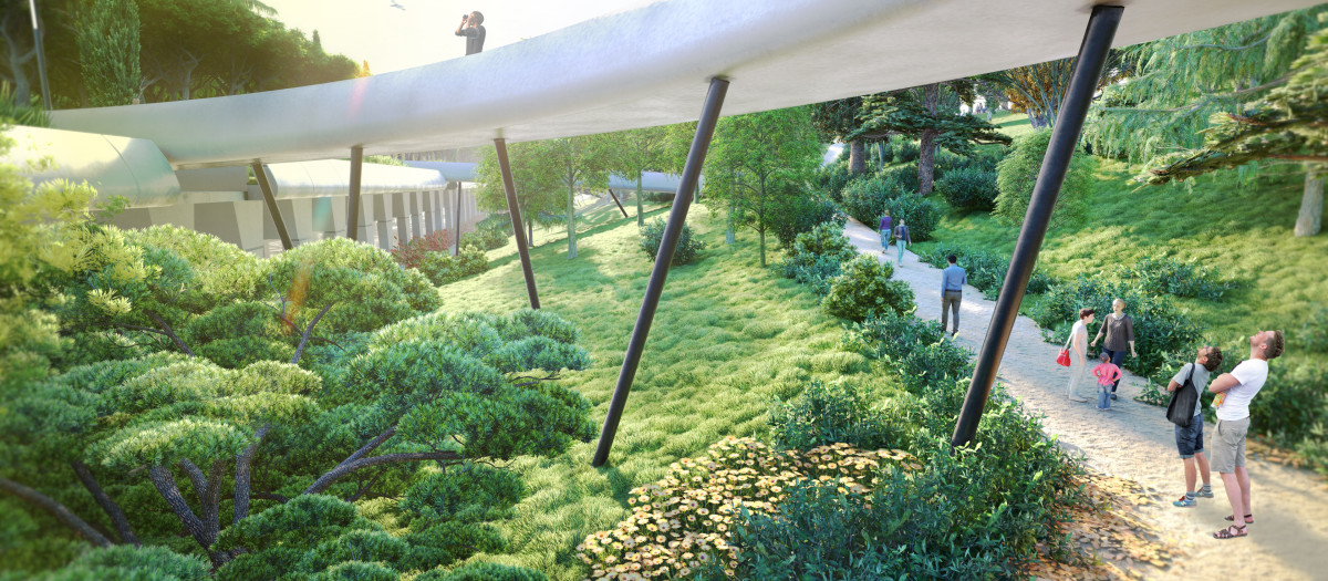 Parque de Ventas sobre la M-30