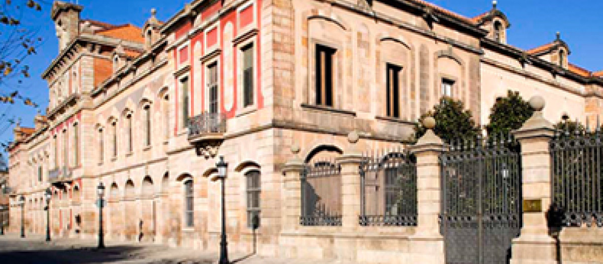 Fachada del Parlament de Cataluña