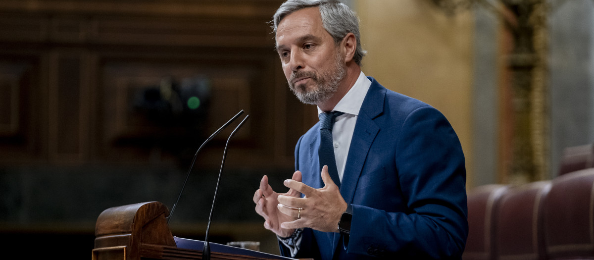 El portavoz económico del PP, Juan Bravo