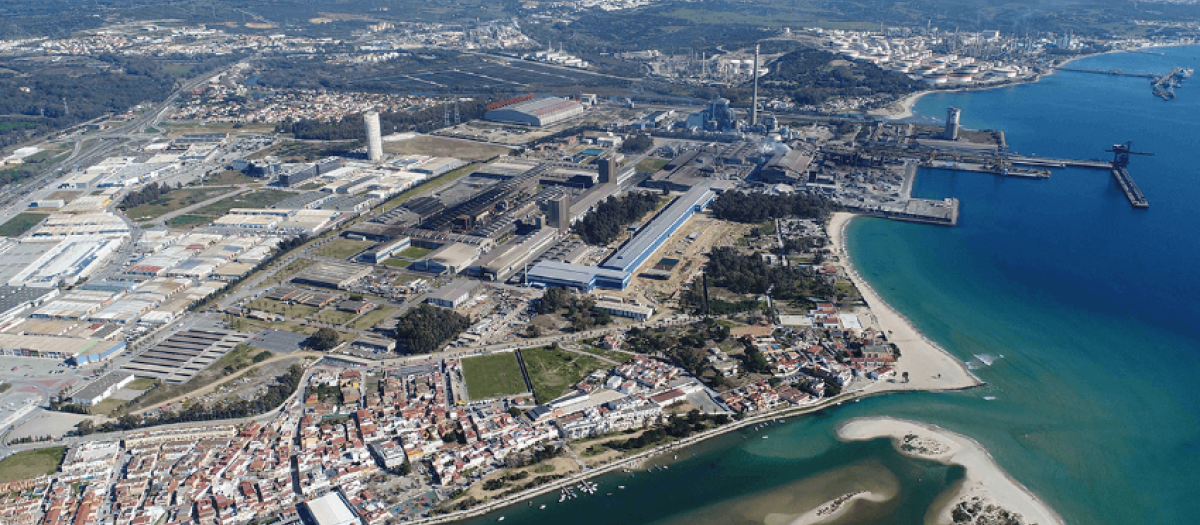 Planta de Acerinox en el Campo de Gibraltar