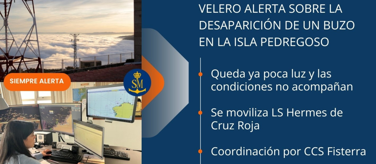 Rescata de buzo en la isla de Pedregoso

REMITIDA / HANDOUT por SALVAMENTO
Fotografía remitida a medios de comunicación exclusivamente para ilustrar la noticia a la que hace referencia la imagen, y citando la procedencia de la imagen en la firma
03/3/2025