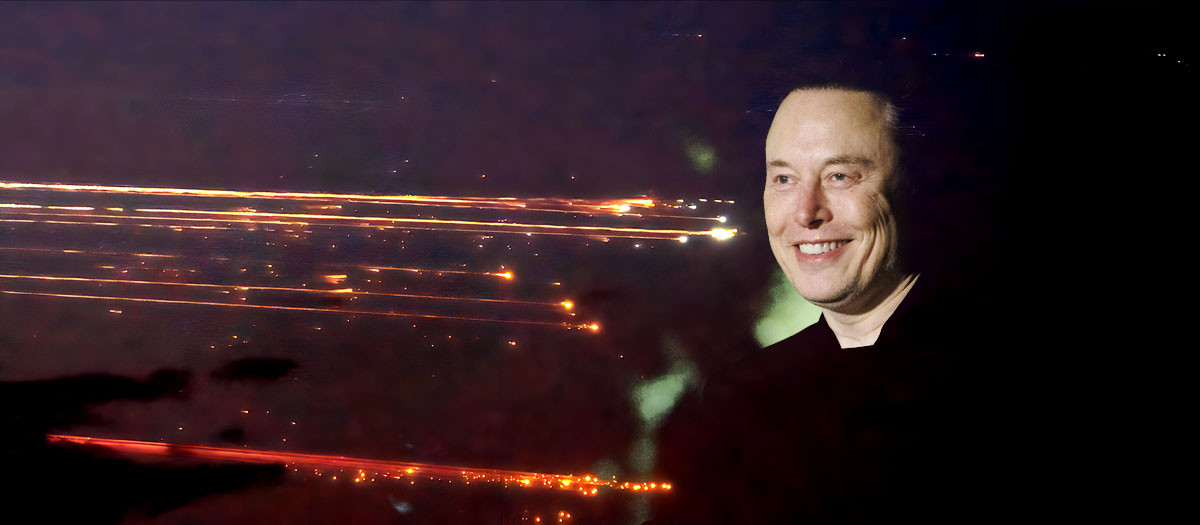 Ilustración Elon Musk