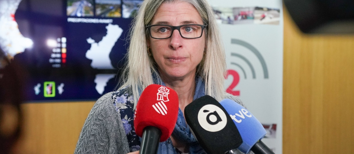 (Foto de ARCHIVO)
La secretaria autonómica de Seguridad y Emergencias, Irene Rodríguez

REMITIDA / HANDOUT por GVA
Fotografía remitida a medios de comunicación exclusivamente para ilustrar la noticia a la que hace referencia la imagen, y citando la procedencia de la imagen en la firma
11/2/2025