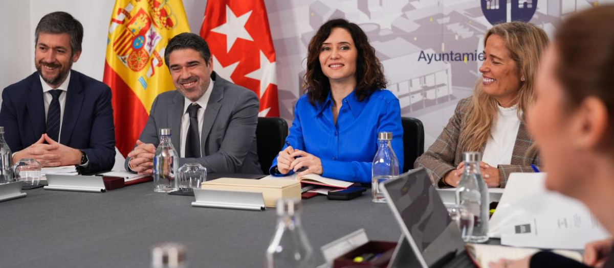 Díaz Ayuso en el Ayuntamiento de Valdemoro
