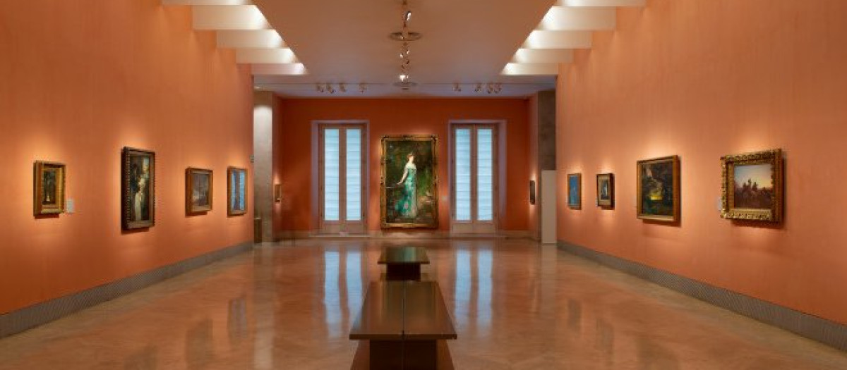 Interior del Museo Nacional Thyssen-Bornemisza