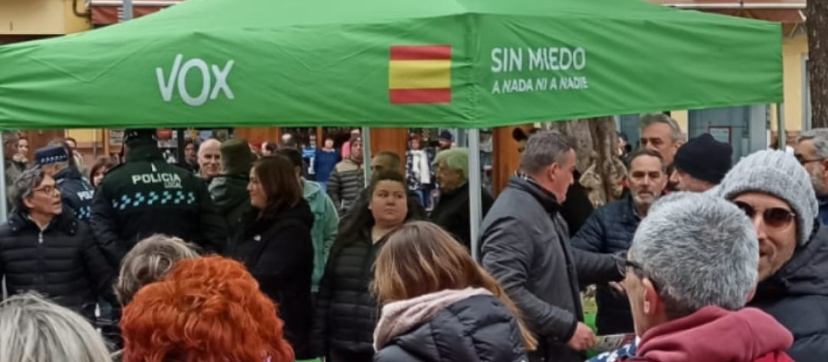 CeM pide explicaciones al Ayuntamiento por autorizar la mesa de Vox en el recorrido de la manifestación del 8M.
REMITIDA / HANDOUT por CUENCA EN MARCHA
Fotografía remitida a medios de comunicación exclusivamente para ilustrar la noticia a la que hace referencia la imagen, y citando la procedencia de la imagen en la firma
11/3/2025