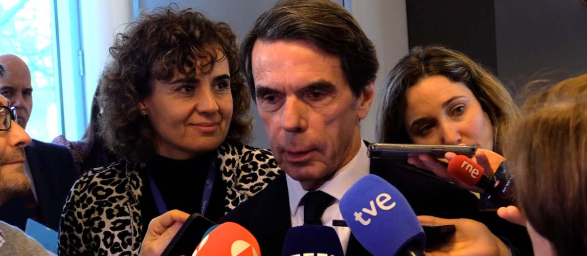 El expresidente del Gobierno José María Aznar - EFE